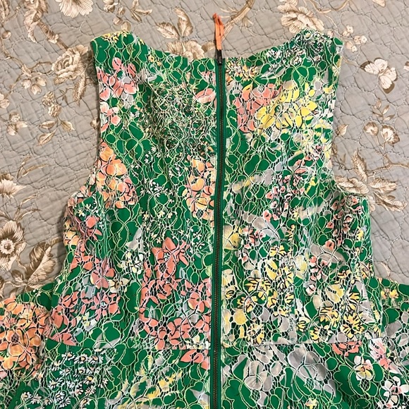 Green, Sequined Maeve Dress - 4 - Picture 6 of 7